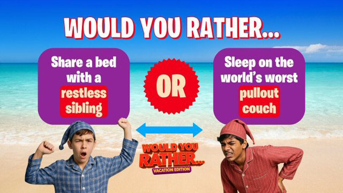 Would You Rather: Vacation Edition image number null